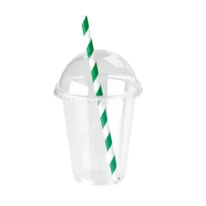 Gobelets à Milkshake + couvercles dômes
