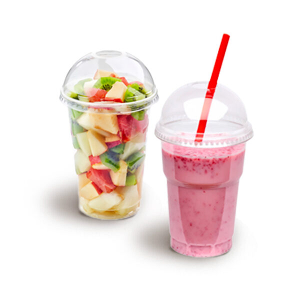 Gobelets à Milkshake + couvercles dômes – Image 2